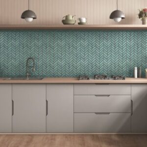 Herringbone VR Green